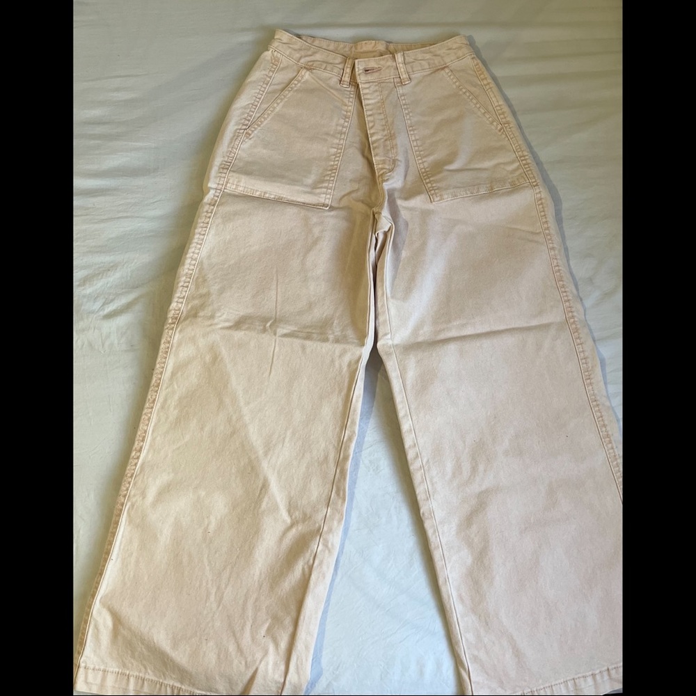 Highest rise wide leg pants